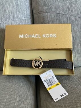 Michael Kors Gold Belt